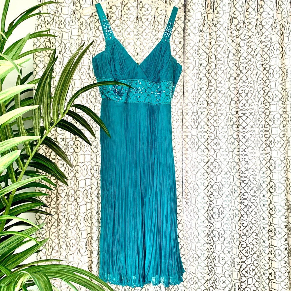 Shelli Segal 👗👛  silk dress